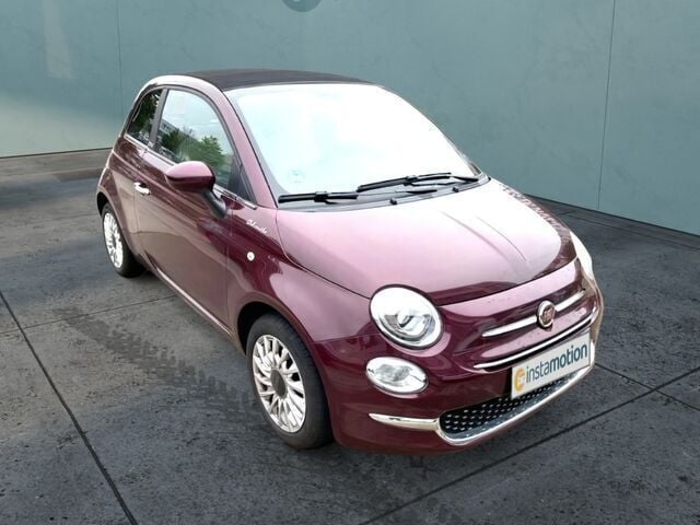 Rot Gebraucht 2021 Fiat 500C Dolcevita Cabrio | 13.390 € (Fairer Preis) - Bild 1/2