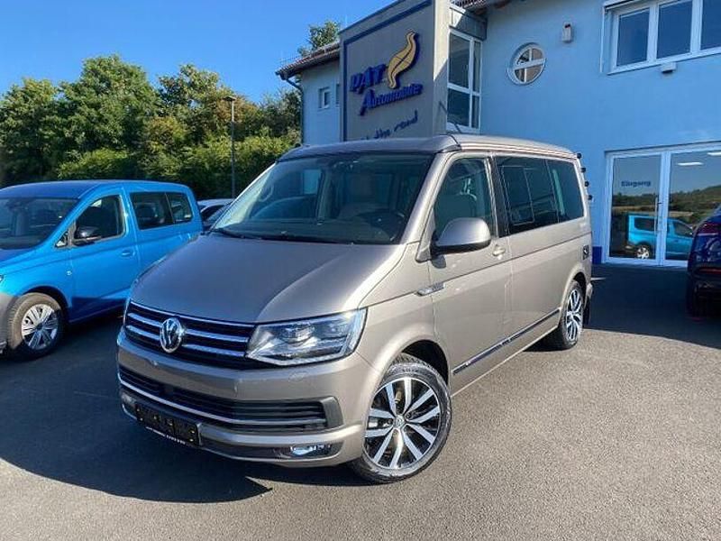 Mojavebeige Gebraucht 2018 VW T6 California Van | 48.900 € - Bild 1/4