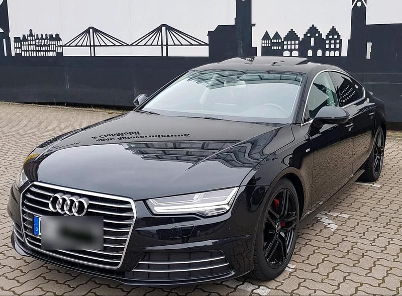Schwarz Gebraucht 2015 Audi A7 Business Coupé | 24.990 € (Etwas zu teuer) - Bild 1/4