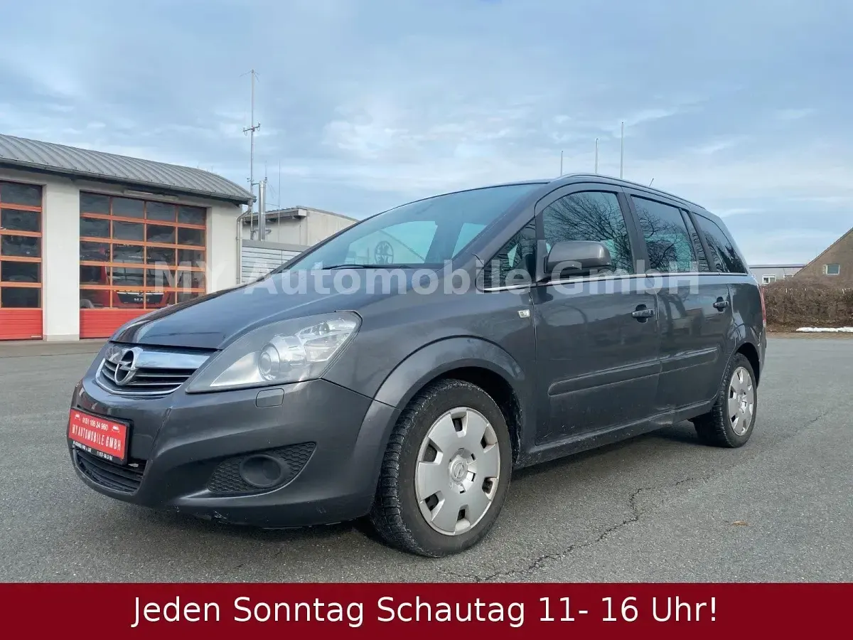 Gebraucht Opel Zafira Innovation 150 PS (110 kW) 2009 Grau Van / Kleinbus