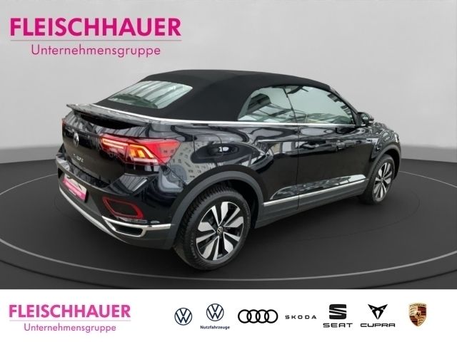 Gebraucht VW T-Roc Cabriolet Move 150 PS (110 kW) 2024 Schwarz Cabrio