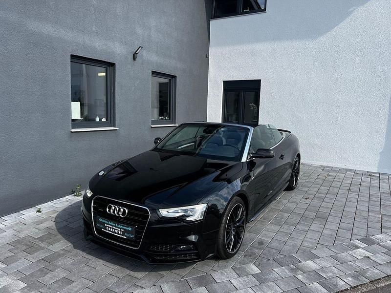 Schwarz Gebraucht 2016 Audi A5 Cabriolet S-Line Cabrio | 19.999 € (Fairer Preis) - Bild 1/4
