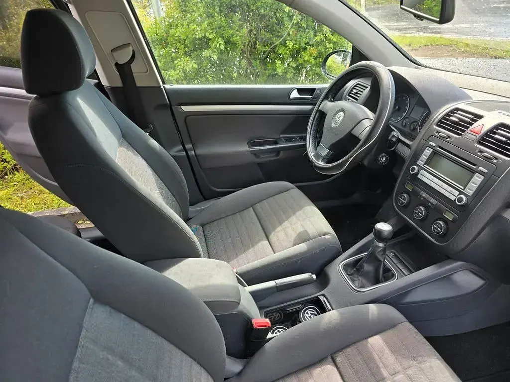 Używany VW Golf V 140 KM (102 kW) 2007 Czarny Sedan/Limuzyna