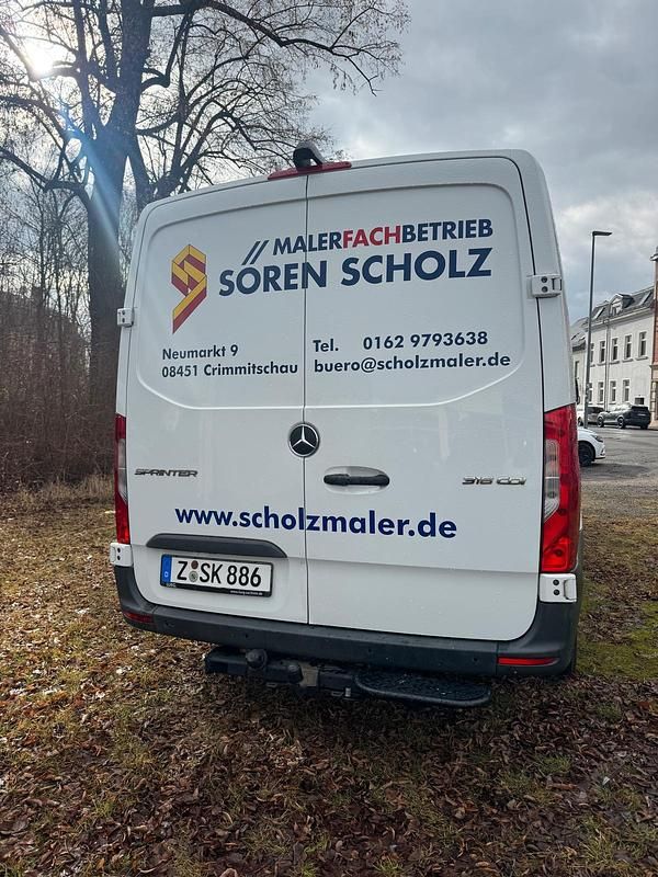 Gebraucht Mercedes Sprinter 163 PS (119 kW) 2019 Weiß Van