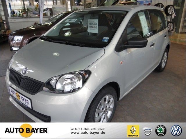 Gebraucht Skoda Citigo Active 60 PS (44 kW) 2012 Silber metallic Kleinwagen