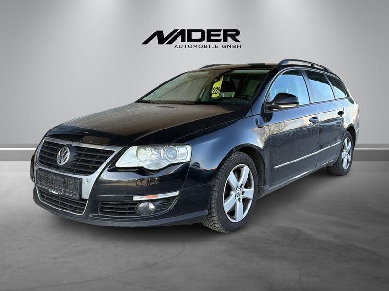 Ninja black Gebraucht 2008 VW Passat Sportline Kombi | 1.190 € (Superpreis) - Bild 1/4