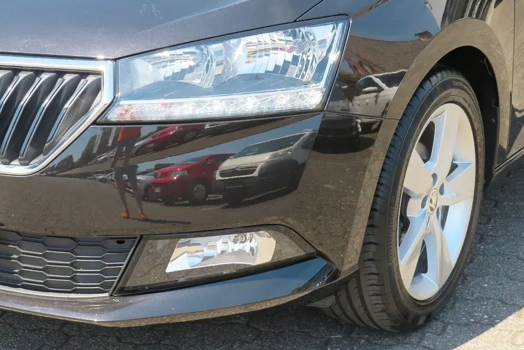 Gebraucht Skoda Fabia 95 PS (69 kW) 2022 Schwarz Kleinwagen