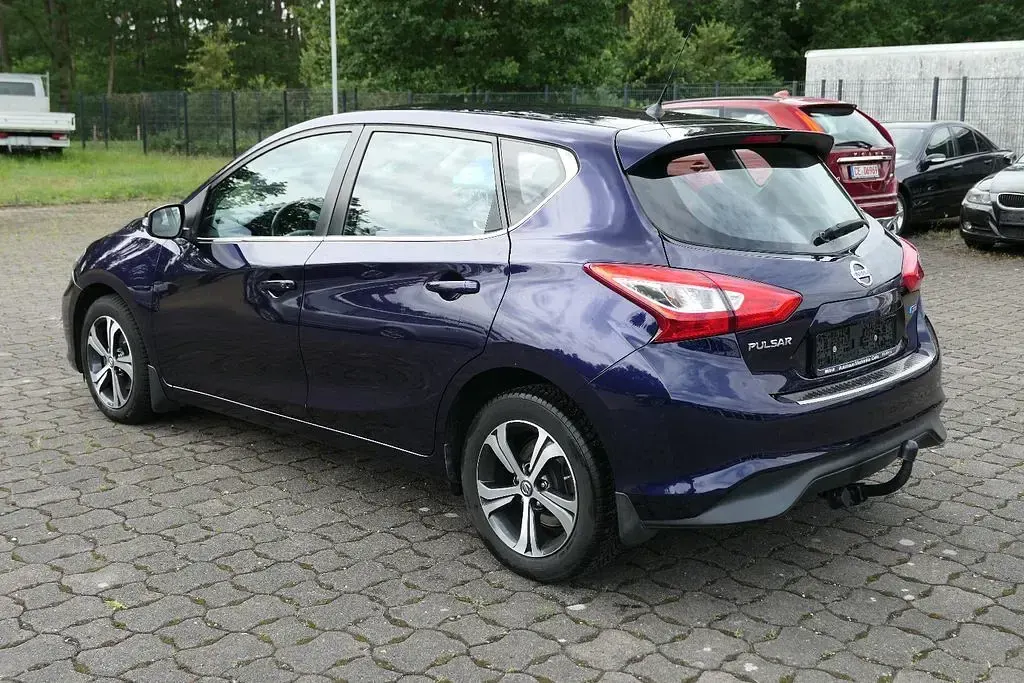 Gebraucht Nissan Pulsar Acenta 110 PS (80 kW) 2015 Blau Kleinwagen