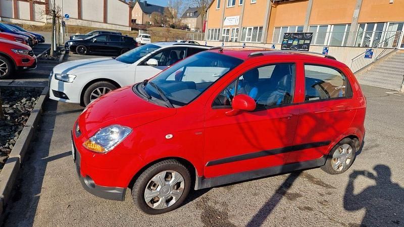 Gebraucht Chevrolet Matiz SE 67 PS (49 kW) 2007 Rot Kleinwagen