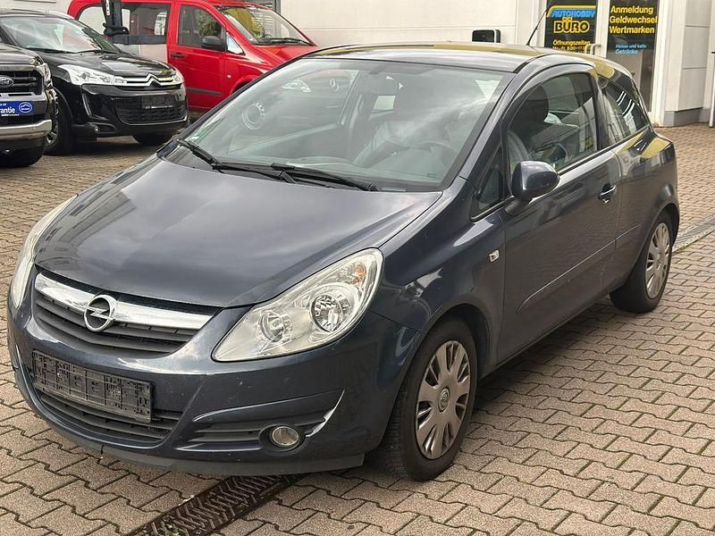 Grau Gebraucht 2007 Opel Corsa Catch Me Kleinwagen | 899 € (Guter Preis) - Bild 1/4