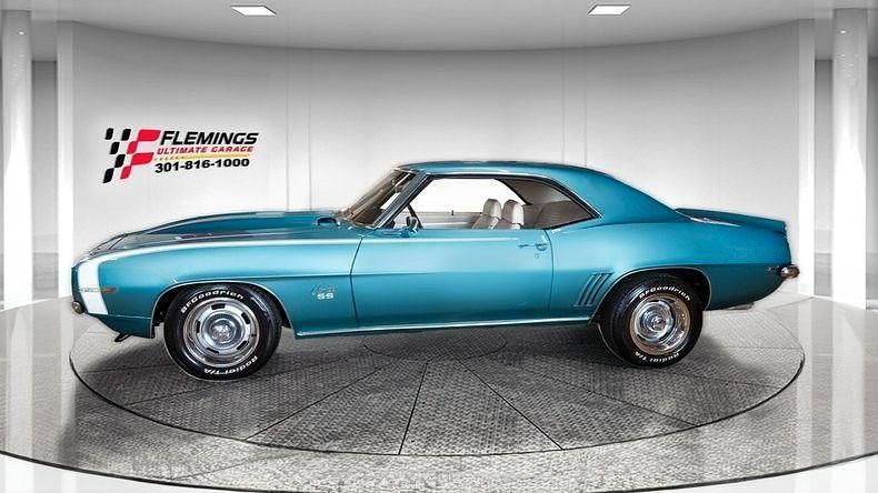 Gebraucht Chevrolet Camaro 1969 Blau Cabrio