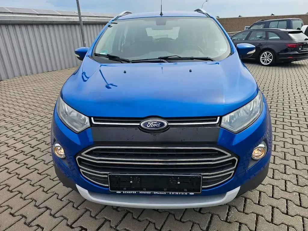 Gebraucht Ford Ecosport 125 PS (91 kW) 2015 Blau SUV