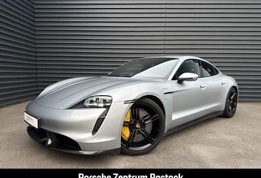 Dolomitsilbermetallic Gebraucht 2022 Porsche Taycan Turbo S Limousine | 95.950 € (Fairer Preis) - Bild 1/4