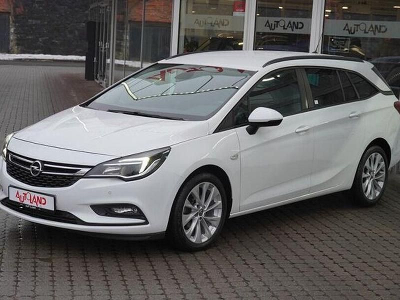 Gebraucht Opel Astra 125 PS (91 kW) 2019 Weiß Kombi