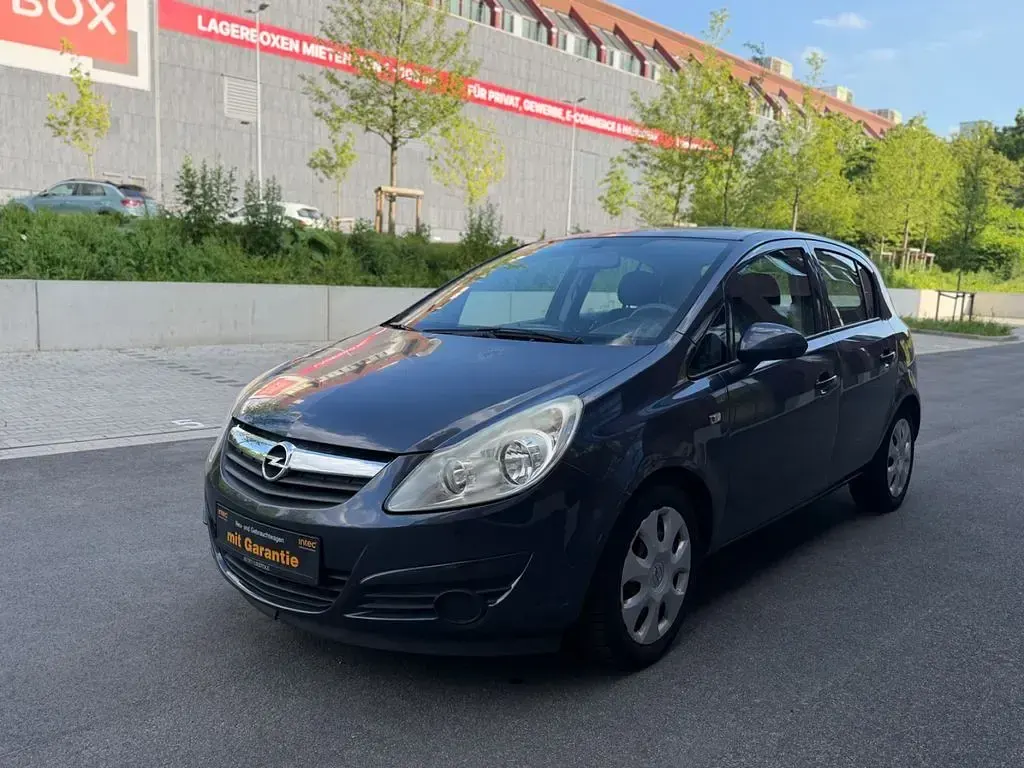 Usado Opel Corsa Edition 90 HP (66 kW) 2009 Azul Citadino
