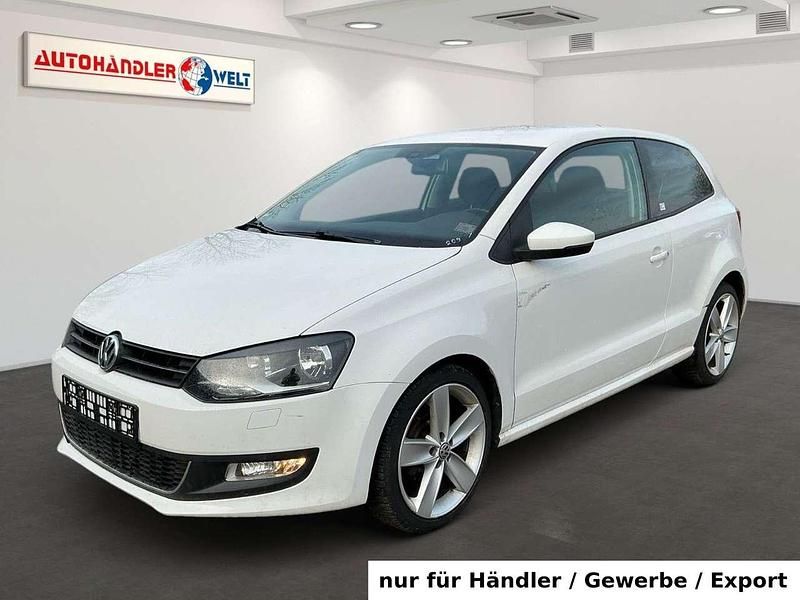 Gebraucht VW Polo Highline 90 PS (66 kW) 2010 Weiß Kleinwagen