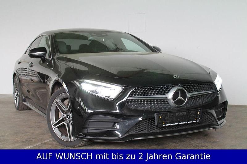 Obsidianschwarz metalliclack Gebraucht 2018 Mercedes CLS400 AMG line Limousine | 29.990 € (Teuer) - Bild 1/4