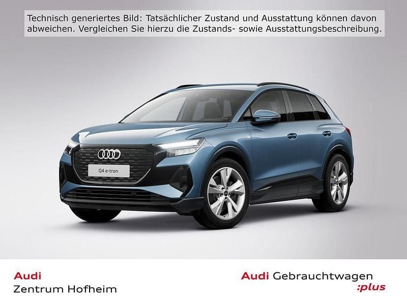 Geysirblau metallic Gebraucht 2025 Audi Q4 e-tron S-Line SUV | 43.990 € (Guter Preis) - Bild 1/4