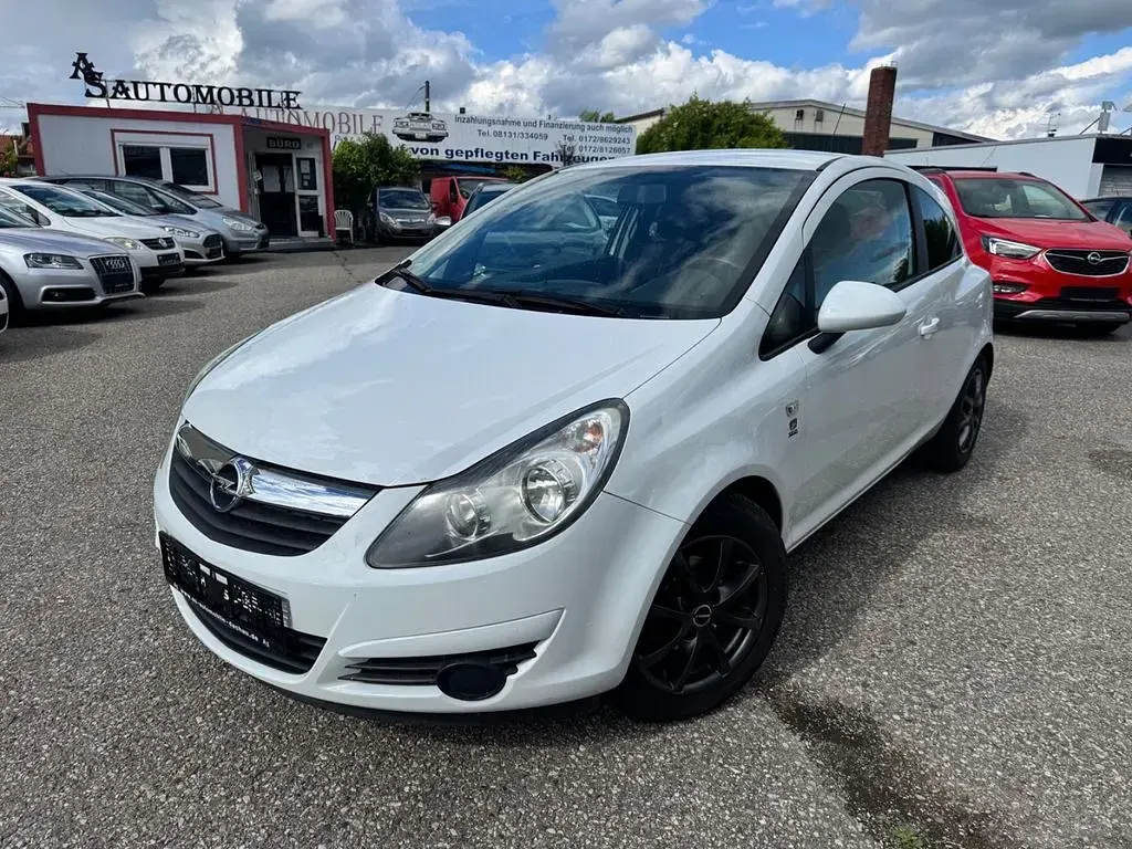 Gebraucht Opel Corsa 87 PS (63 kW) 2010 Weiß Kleinwagen