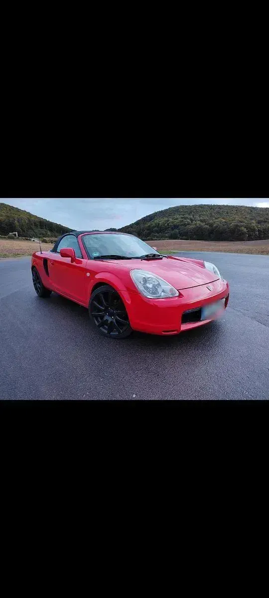 Gebraucht Toyota MR2 Edition 140 PS (102 kW) 2001 Rot Cabrio