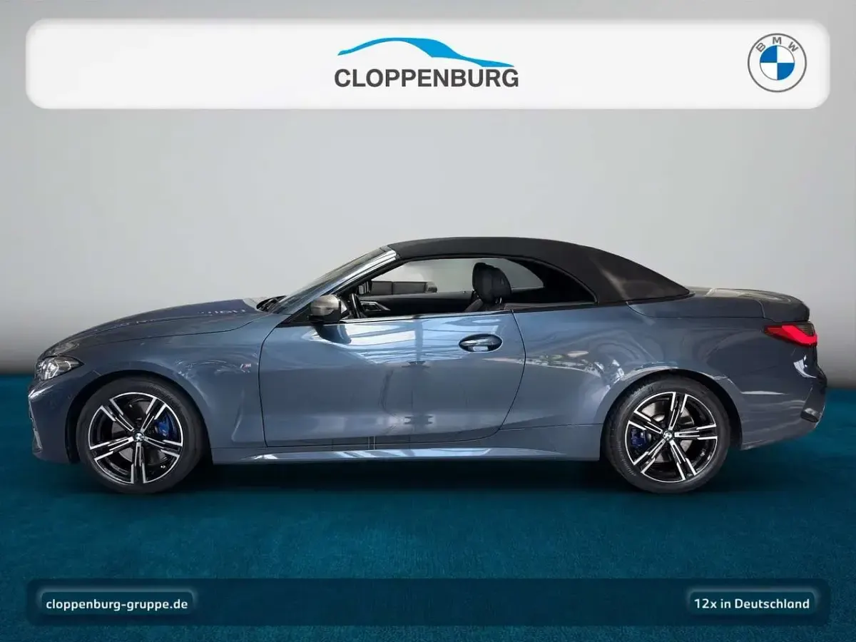 Gebraucht BMW M440 Performance 340 PS (250 kW) 2022 Blau Cabrio
