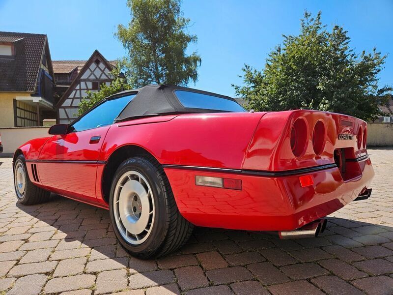 Gebraucht Corvette C4 208 PS (152 kW) 1984 Rot Cabrio