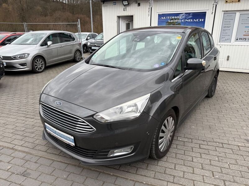 Grau Gebraucht 2016 Ford C-MAX Titanium Van / Kleinbus | 3.999 € - Bild 1/4