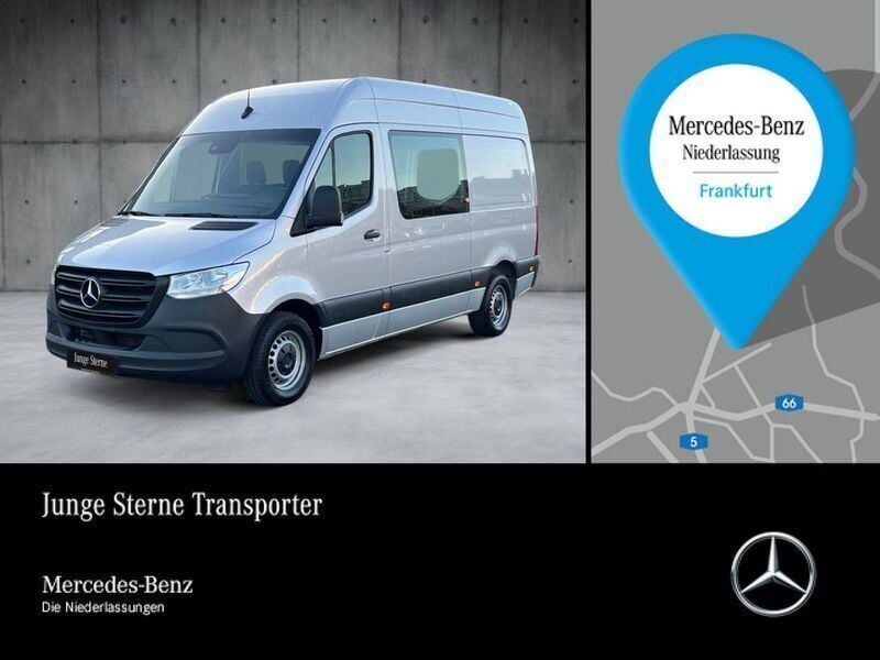 Silber Gebraucht 2022 Mercedes Sprinter Van | 41.983 € (Superpreis) - Bild 1/4