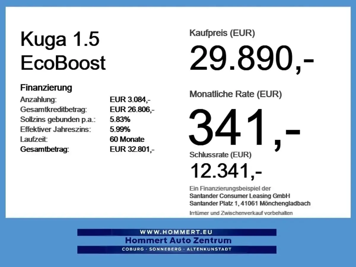 Gebraucht Ford Kuga 151 PS (111 kW) 2025 Frostweiß SUV