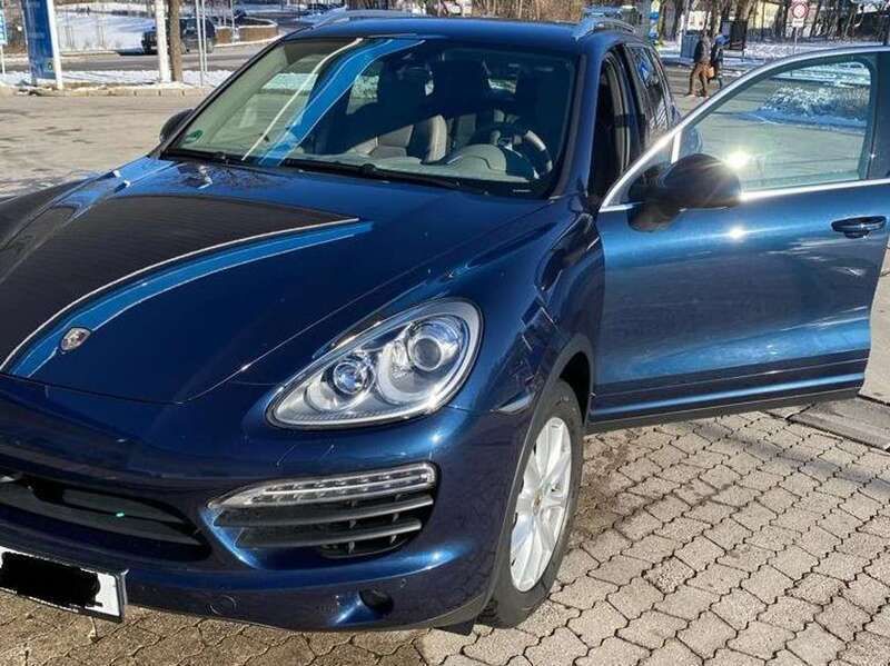 Blau Gebraucht 2013 Porsche Cayenne S SUV | 24.550 € (Superpreis) - Bild 1/4