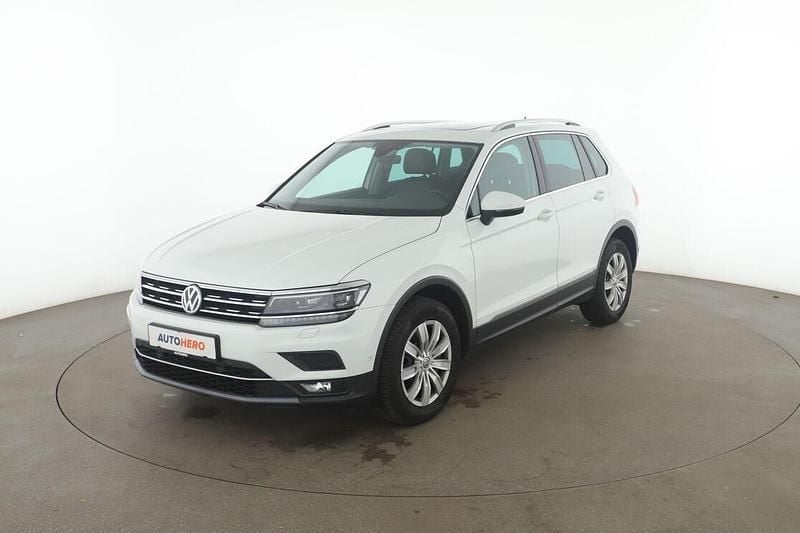 Weiß Gebraucht 2019 VW Tiguan Highline SUV | 23.160 € (Superpreis) - Bild 1/3