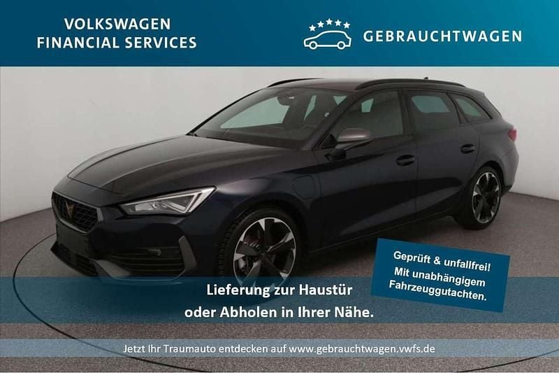 Asphalt blau metallic Gebraucht 2022 Cupra Leon Kombi | 25.450 € (Guter Preis) - Bild 1/4