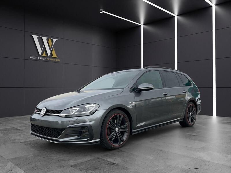 Grau Gebraucht 2018 VW Golf VII GTD Kombi | 18.500 € (Teuer) - Bild 1/4