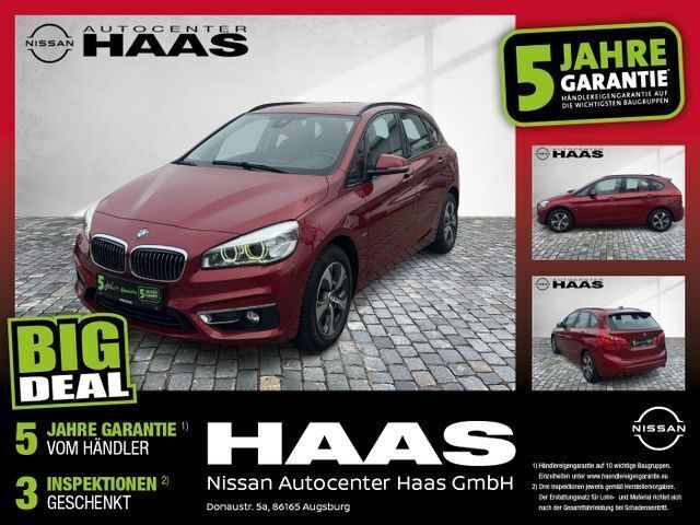 Rot Gebraucht 2016 BMW 220 Active Tourer Luxury Line Van / Kleinbus | 11.980 € (Guter Preis) - Bild 1/4