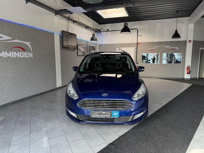 Gebraucht Ford Galaxy Titanium 179 PS (131 kW) 2015 Indicblau metallic Van / Kleinbus