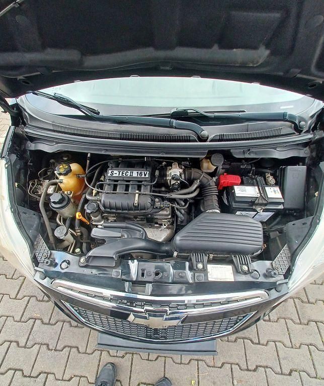 Gebraucht Chevrolet Spark LS 82 PS (60 kW) 2010 Schwarz Kleinwagen