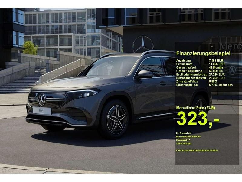 Grau Gebraucht 2023 Mercedes EQB250 AMG SUV | 29.990 € (Guter Preis) - Bild 1/3