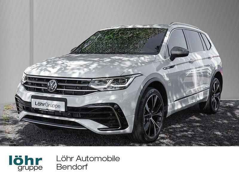 Oryxweiß perlmutteffekt Gebraucht 2025 VW Tiguan Allspace R-line SUV | 46.480 € (Etwas zu teuer) - Bild 1/4