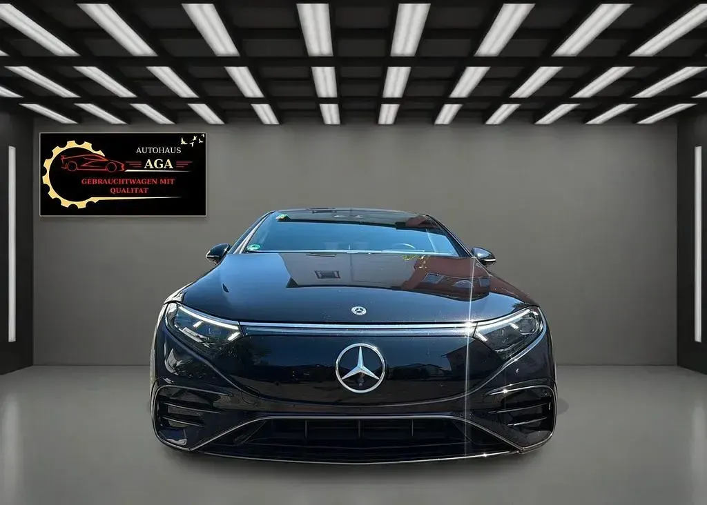 Gebraucht Mercedes EQS450+ AMG line 244 kW (333 PS) 2022 Schwarz Limousine