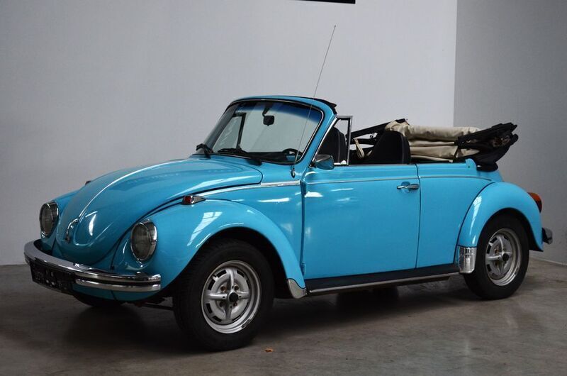 Gebraucht VW Käfer 50 PS (36 kW) 1973 Blau Cabrio