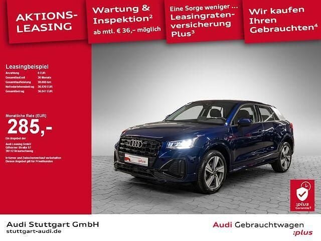 Gebraucht Audi Q2 S-Line 190 PS (139 kW) 2024 Navarrablau metallic SUV