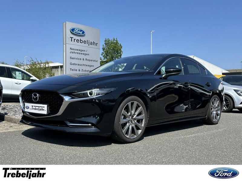 Schwarz Gebraucht 2019 Mazda 3 Limousine | 17.990 € (Fairer Preis) - Bild 1/4