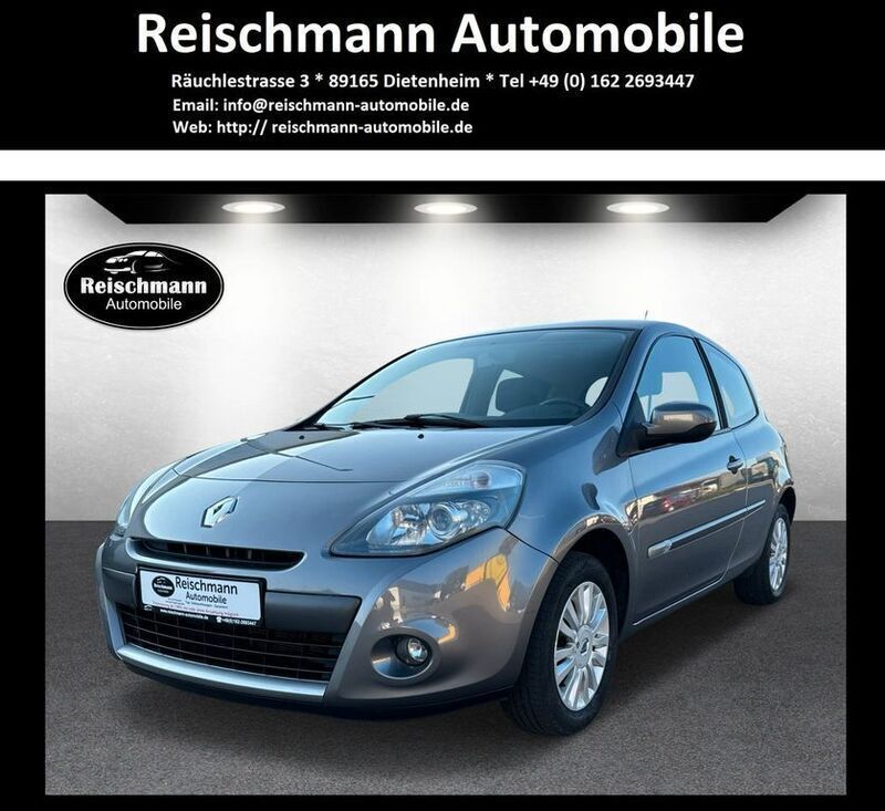 Grau Gebraucht 2010 Renault Clio III Dynamique Kleinwagen | 2.980 € (Fairer Preis) - Bild 1/4
