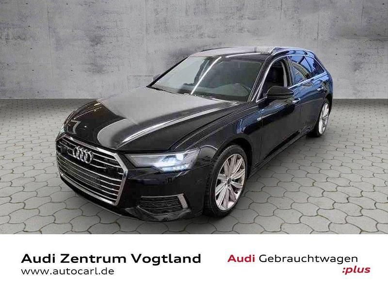 Mythosschwarz metallic Gebraucht 2022 Audi A6 Ambiente Kombi | 35.980 € (Superpreis) - Bild 1/3