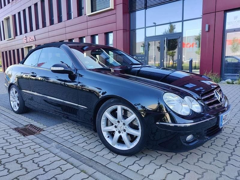 Schwarz Gebraucht 2006 Mercedes CLK320 Cabrio | 5.000 € (Guter Preis) - Bild 1/4