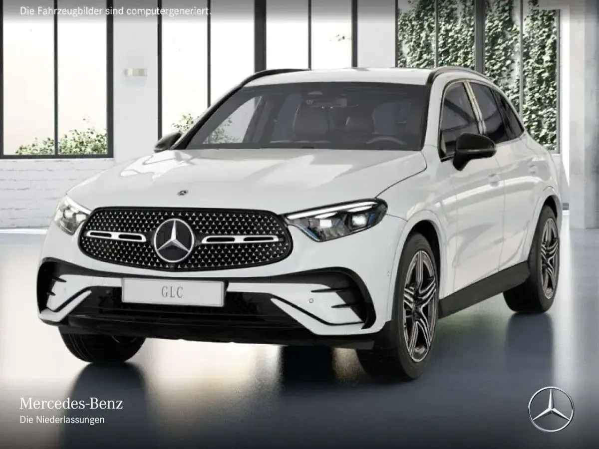 Gebraucht Mercedes GLC220 AMG 197 PS (144 kW) 2026 Polarweiß SUV