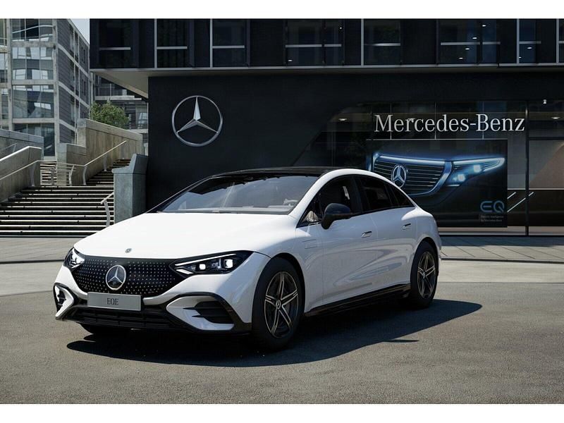 Weiss polarweiss Gebraucht 2024 Mercedes EQE350 AMG Limousine | 52.880 € (Superpreis) - Bild 1/4