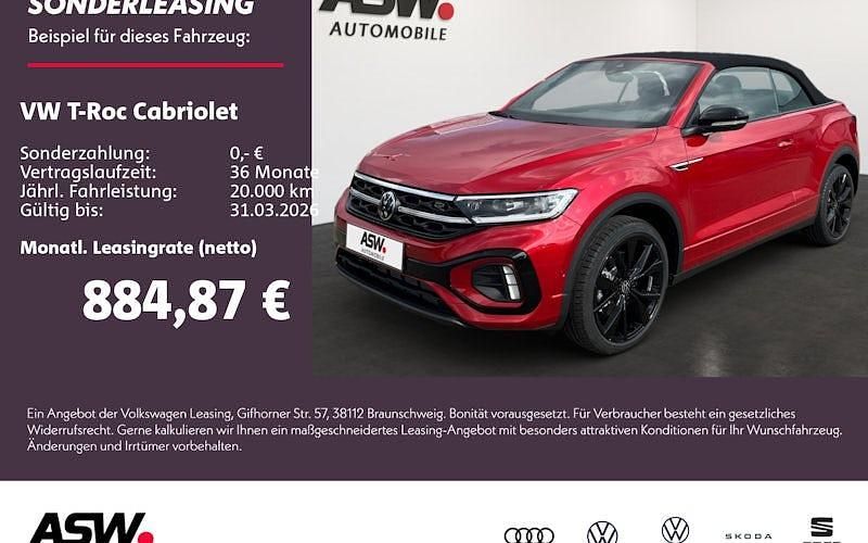 Neu VW T-Roc R-line 150 PS (110 kW) 2025 Rot SUV