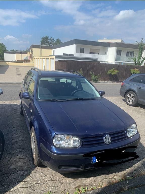 Blau Gebraucht 2000 VW Golf IV Comfortline Kombi | 1.999 € (Teuer) - Bild 1/4