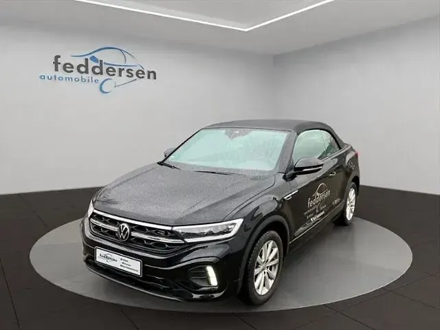 Gebraucht VW T-Roc Cabriolet IQ Drive 150 PS (110 kW) 2024 Schwarz Cabrio